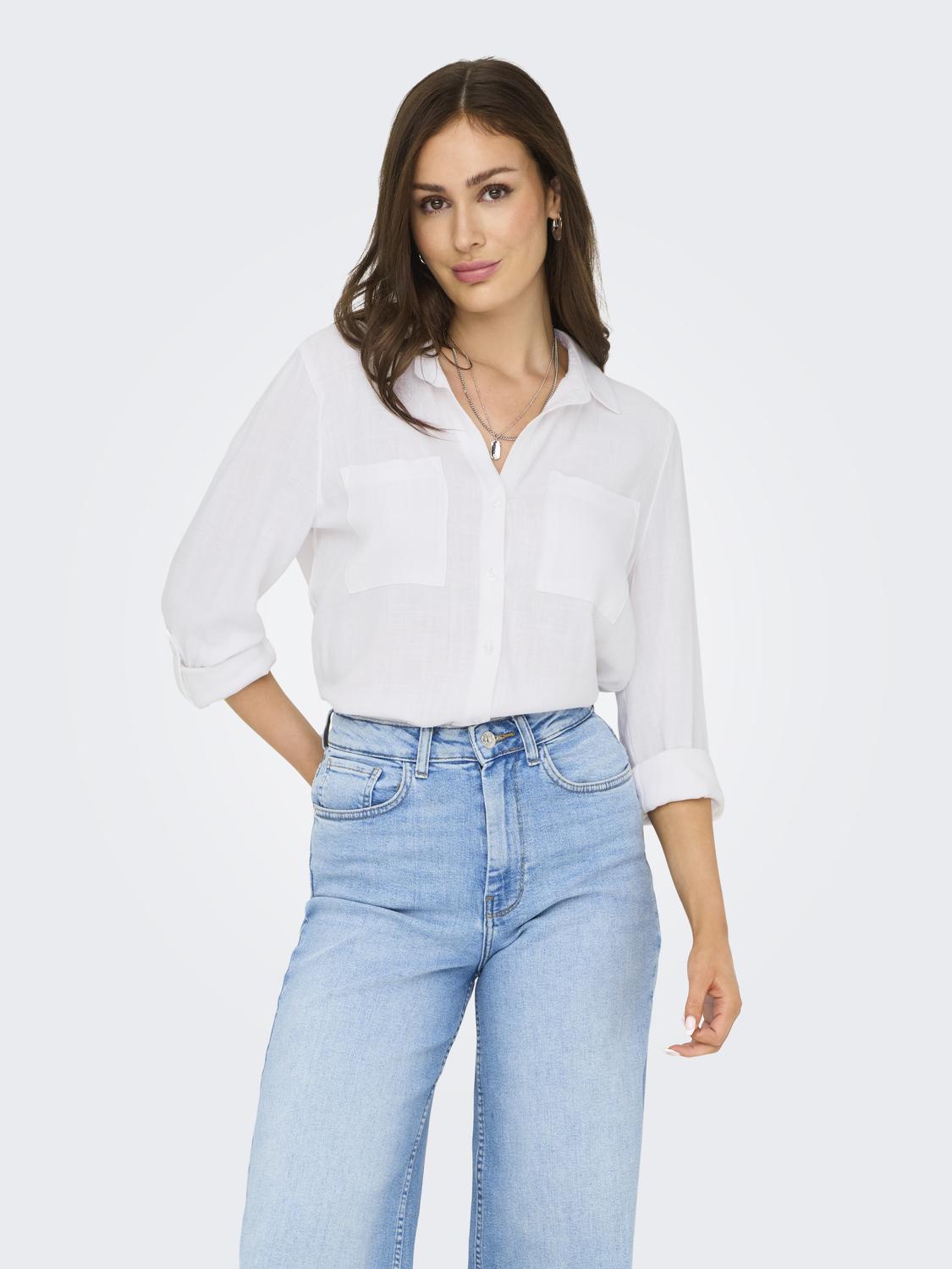 ONLYASMIN-SIESTA LS LI BL SHIRT PNT NOOS