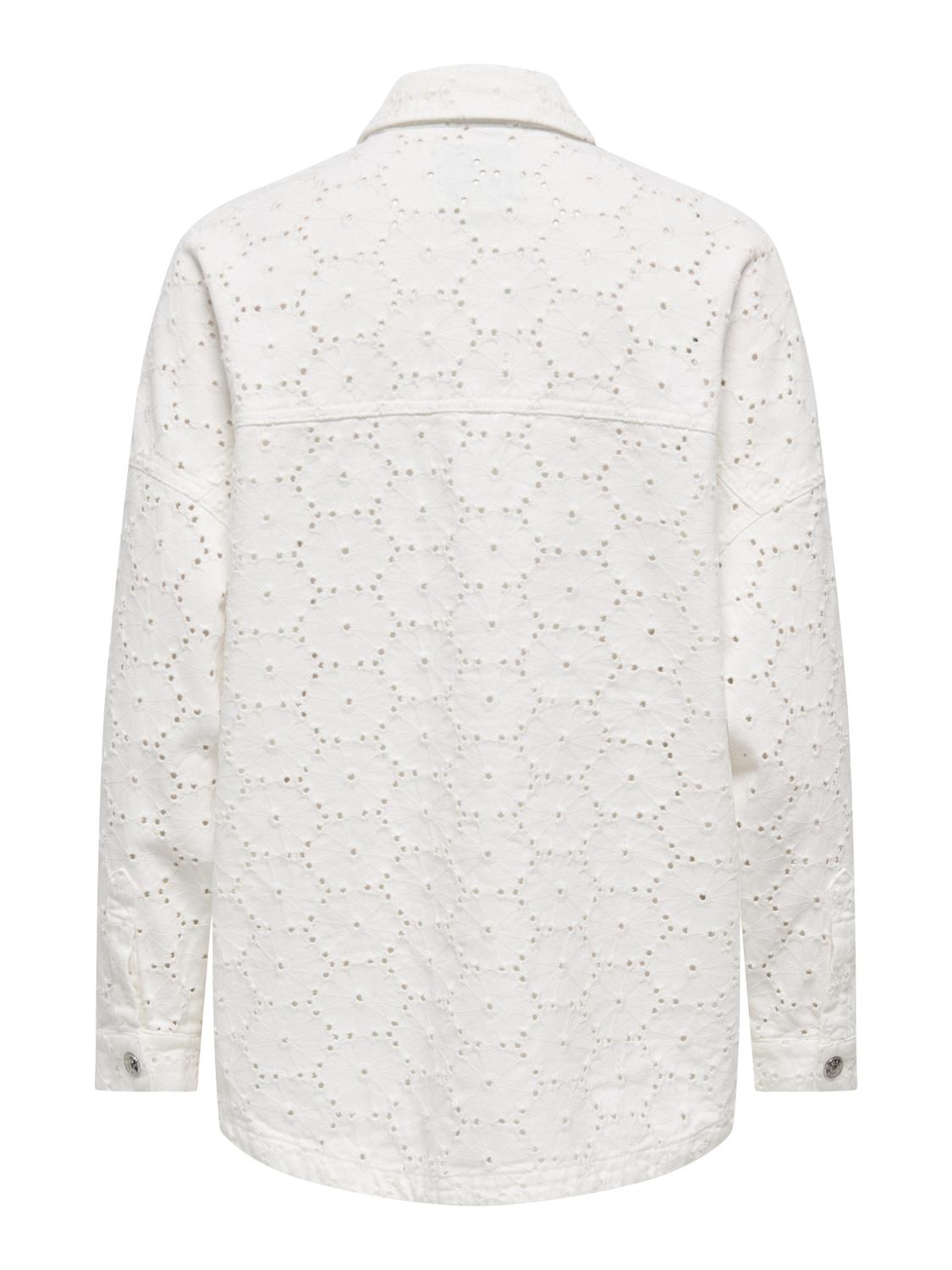 ONLJANINE-FIO L/S ANGLAISE SHACKET PNT - 2