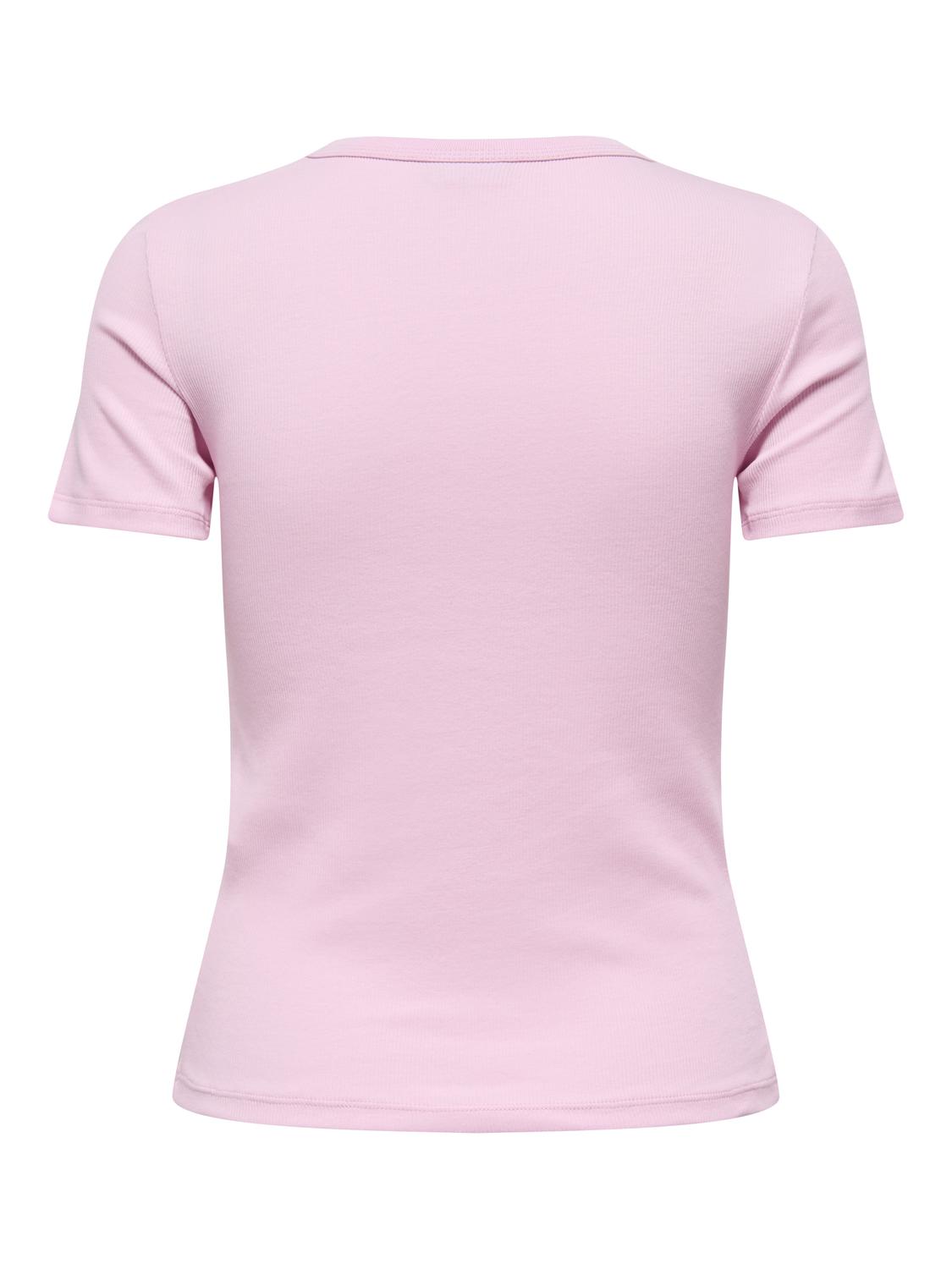 JDYLUCKY S/S O NECK TOP JRS NOOS