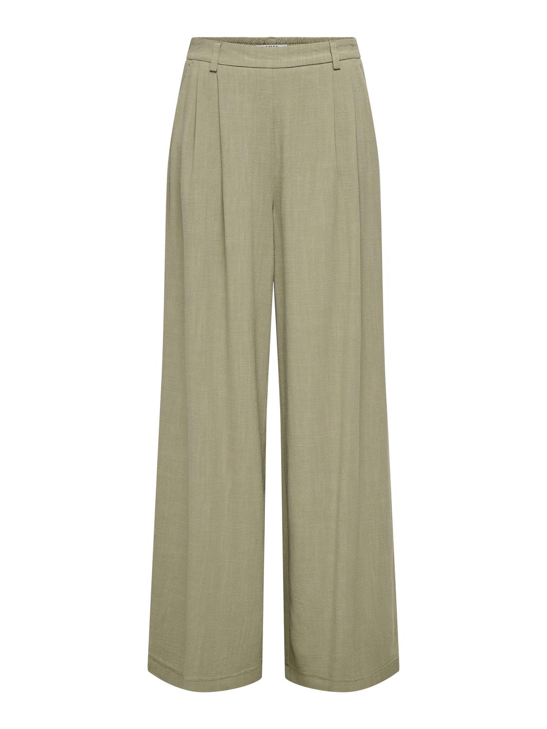 ONLEMMIA-SIESTA MW LINEN WIDE PANT PNT
