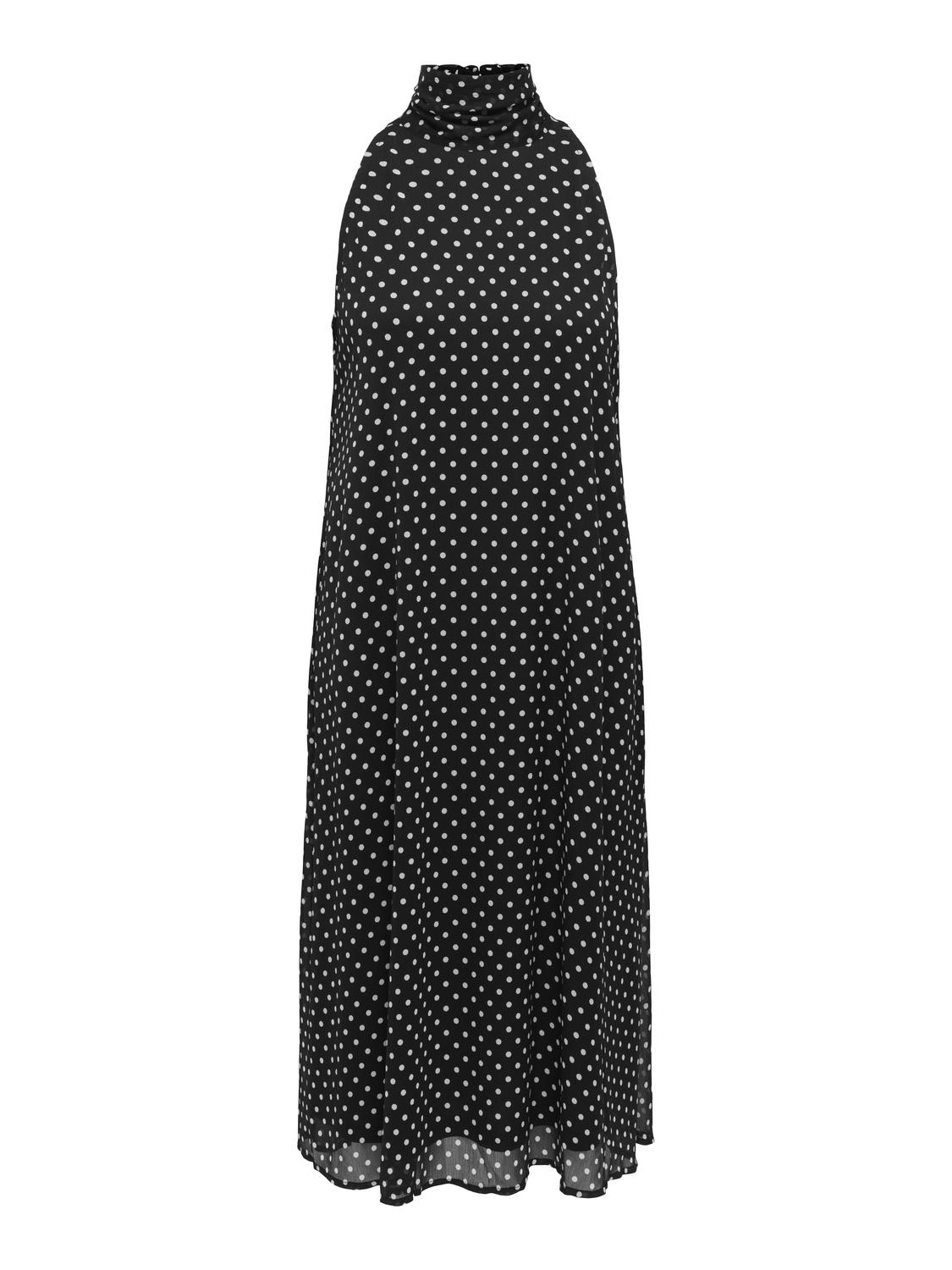 JDYPOLKA S/L HALTERNECK MIDI DRESS WVN - 3