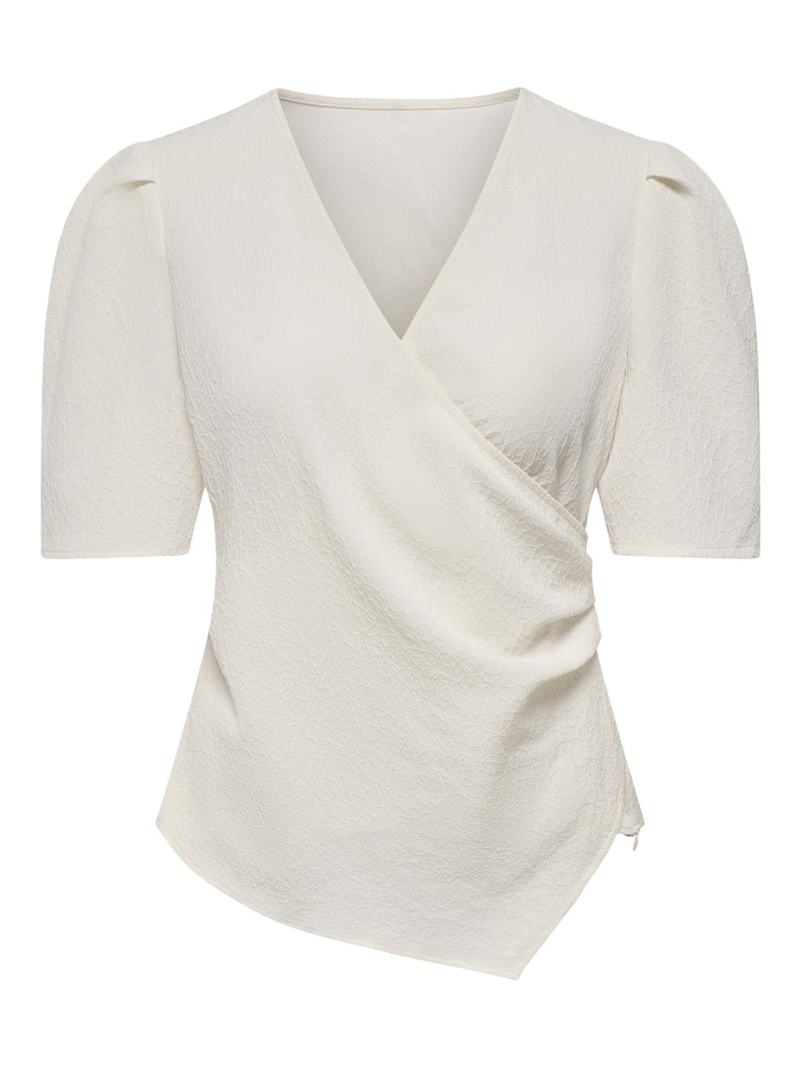 STURUNA S/S ASYM TOP WVN