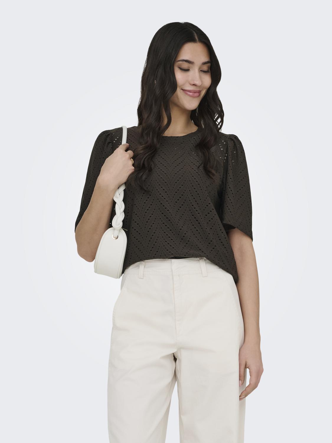 JDYCARLA CATHINKA S/S TOP JRS NOOS
