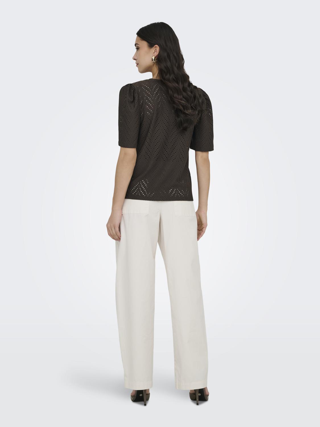 JDYCARLA CATHINKA S/S TOP JRS NOOS