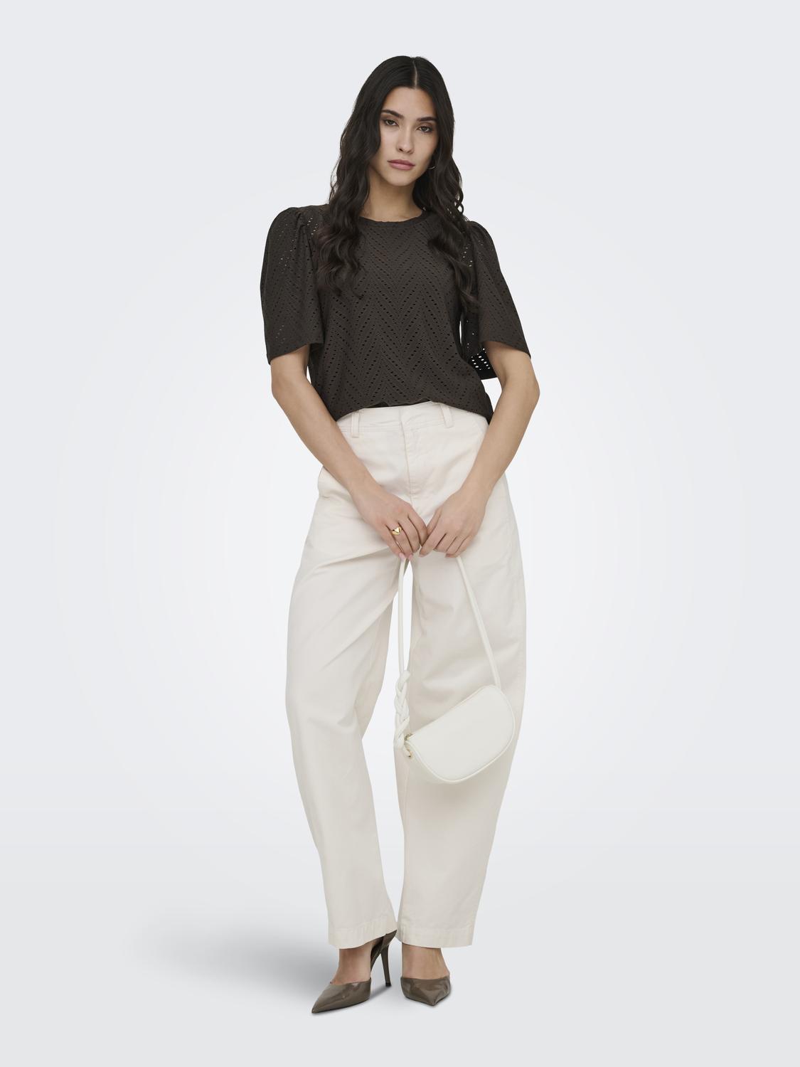 JDYCARLA CATHINKA S/S TOP JRS NOOS