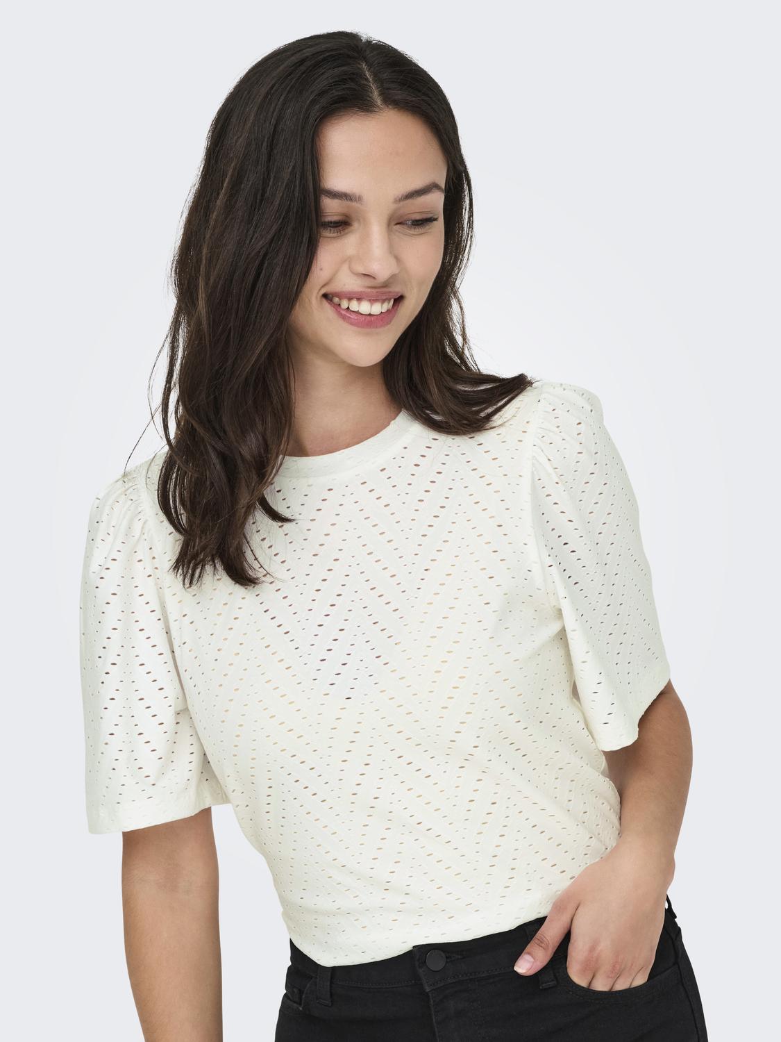 JDYCARLA CATHINKA S/S TOP JRS NOOS