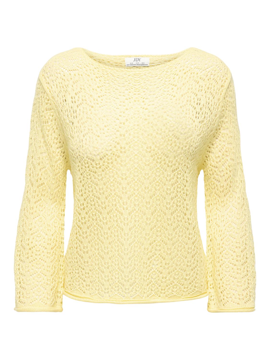 JDYMIKA 3/4 BOAT NECK PULLOVER KNT NOOS