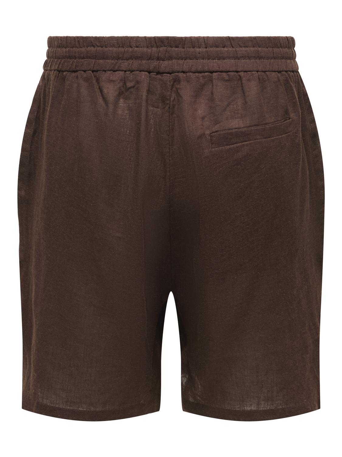 ONSLAURENCE LINEN BLEND SHORTS NOOS