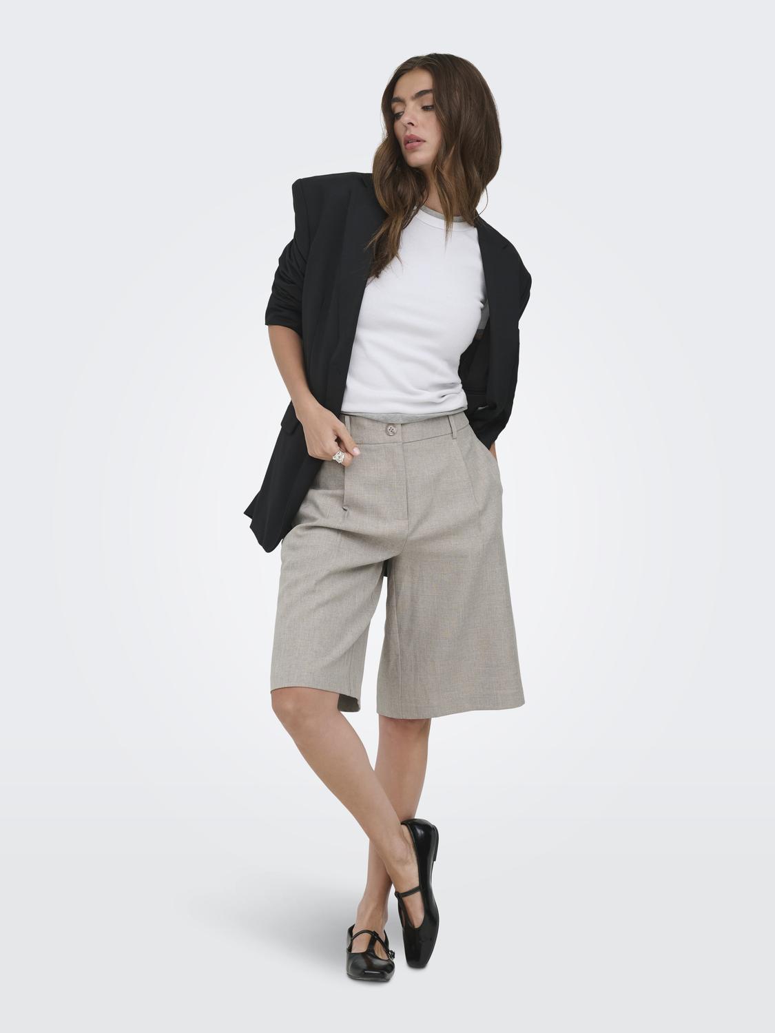 ONLLINDA HW MEL LONG SHORTS TLR NOOS - 6
