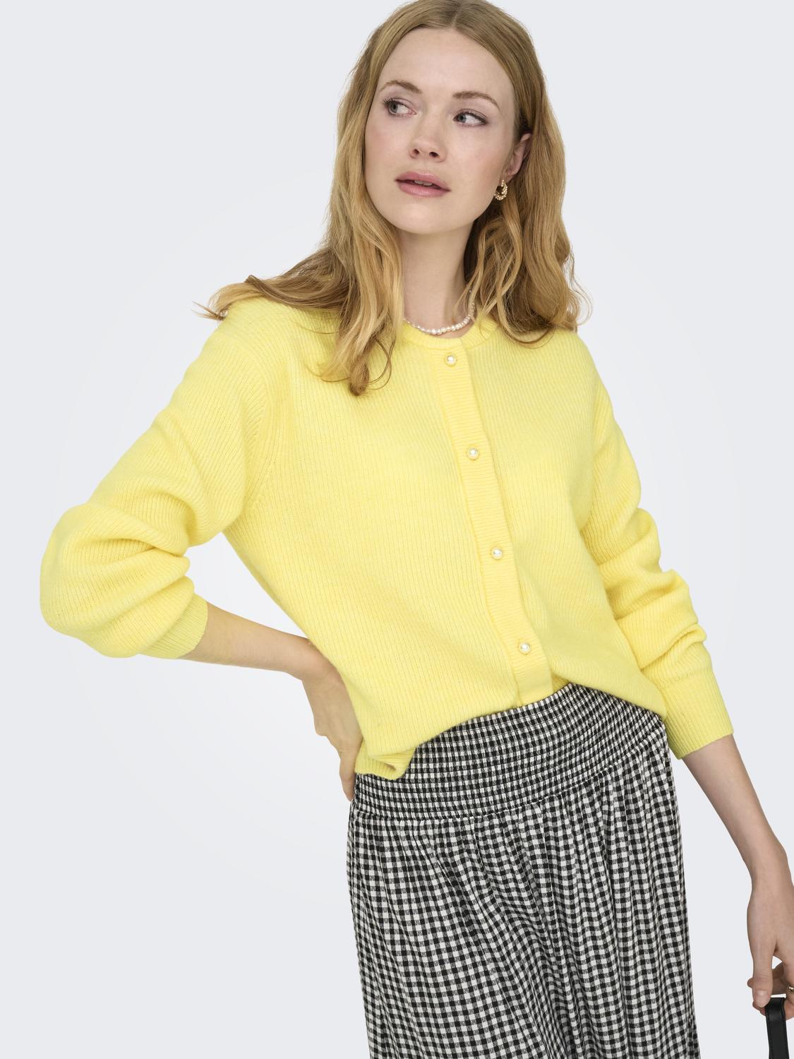 JDYLUMI L/S BUTTON CARDIGA KNT NOOS - 4