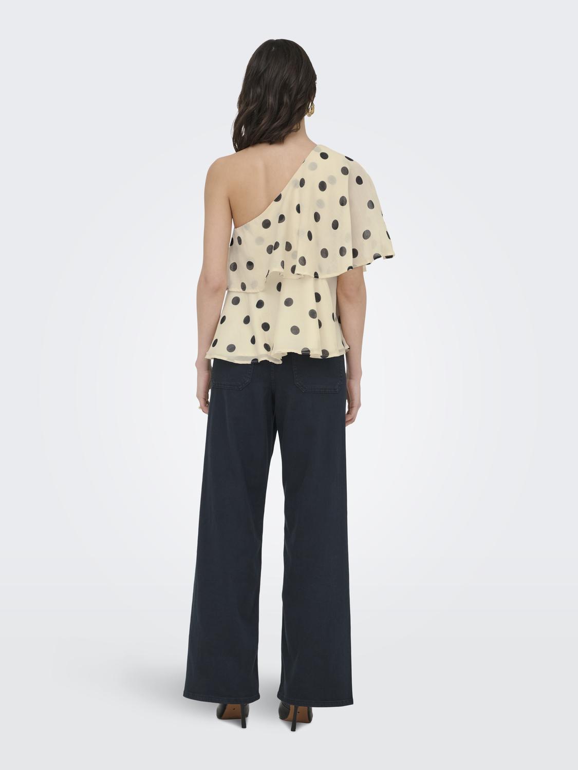 JDYFAY LIFE ONE-SHOULDER TOP WVN - 2
