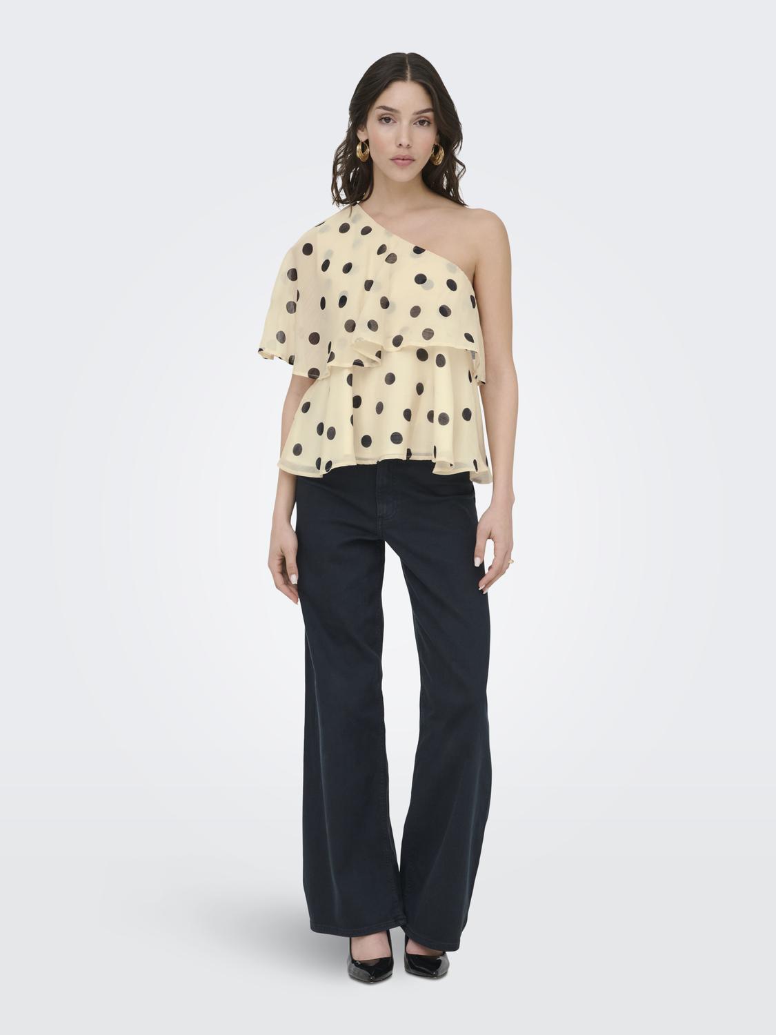JDYFAY LIFE ONE-SHOULDER TOP WVN - 6