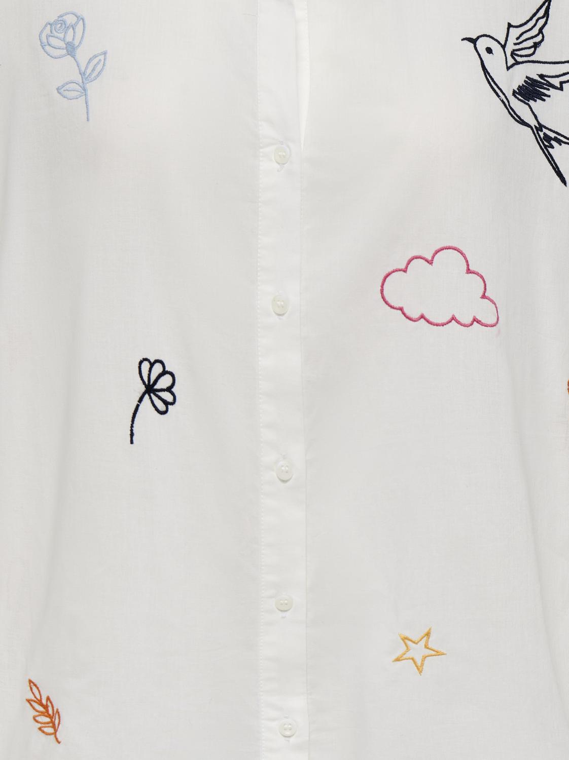 ONLYARA L/S EMBROIDERY SHIRT WVN - 2
