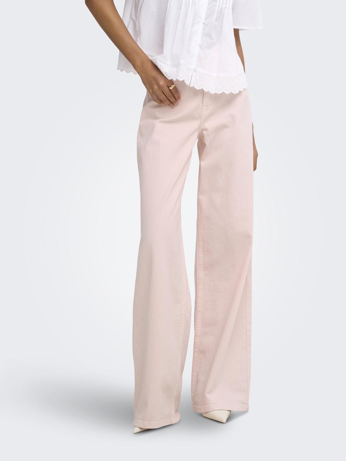 JDYVERA HW X-WID JEANS COL STRETCH DNM