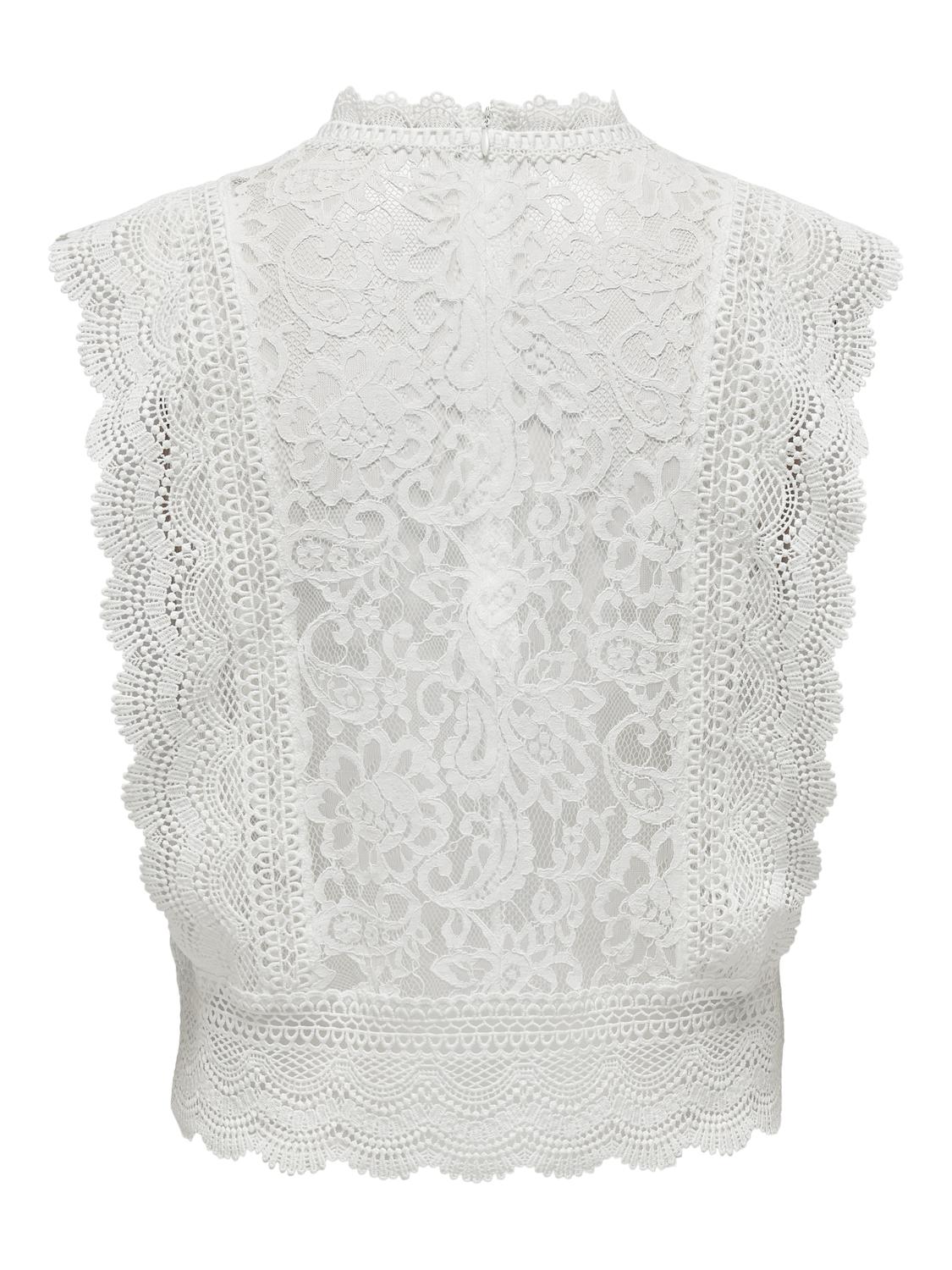 ONLKARO S/L LACE TOP NOOS WVN