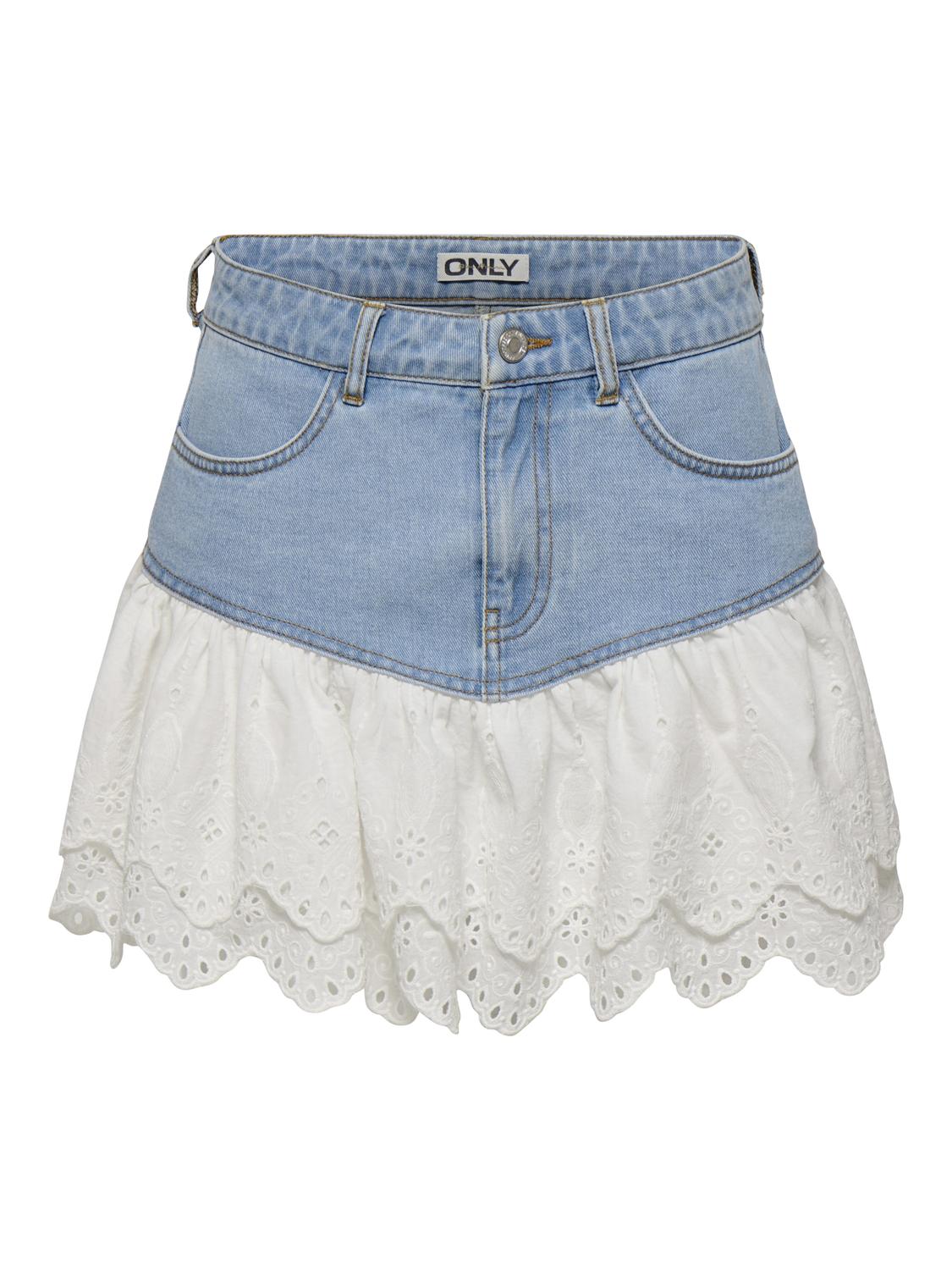 ONLMIRZA MINI ANGLAISE SKIRT DNM