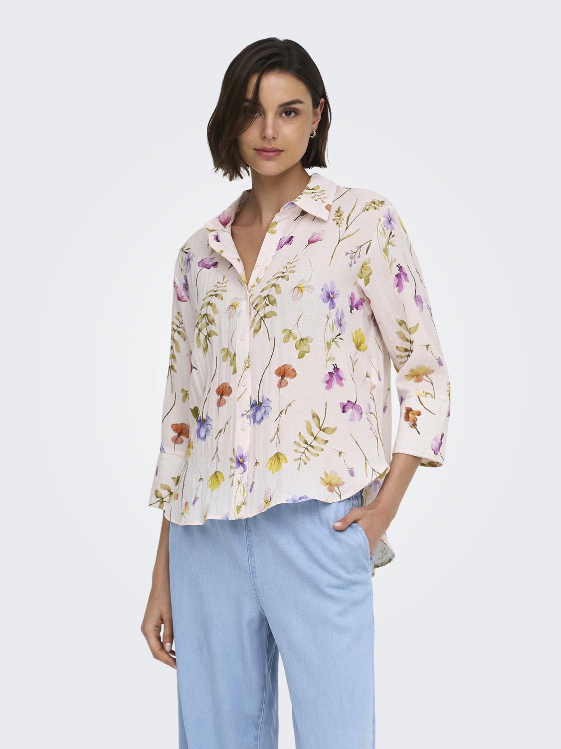 JDYVIOLA LIFE 3/4 SHIRT WVN NOOS