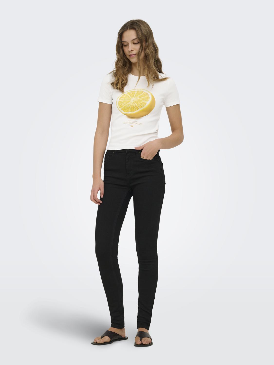 ONLPRINCESS S/S O-NECK TOP CS JRS - 6