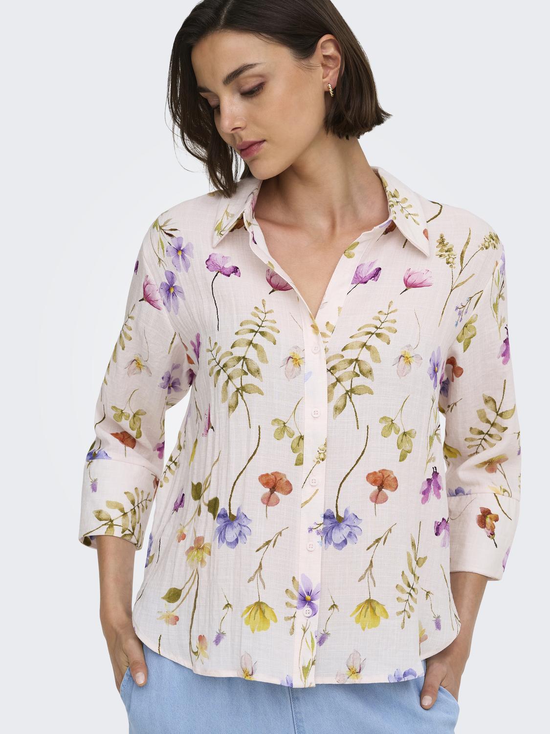 JDYVIOLA LIFE 3/4 SHIRT WVN NOOS