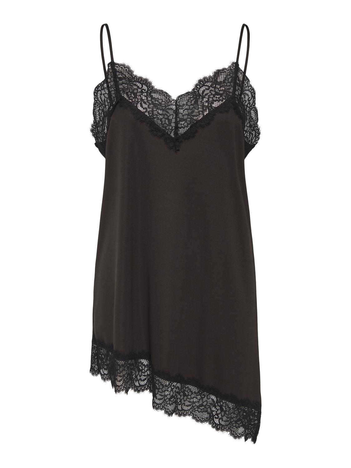 PGNIKKA STRAP LONG LACE TOP JRS