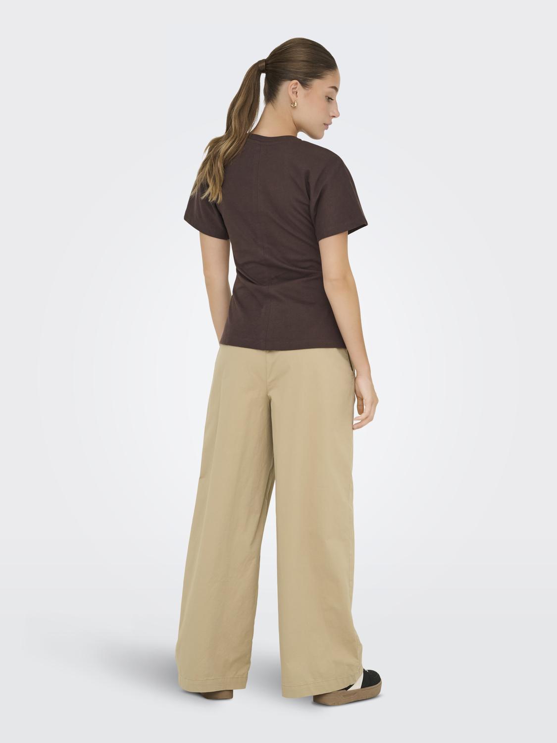ONLLIANA MW X WIDE PLEAT PANT PNT OX