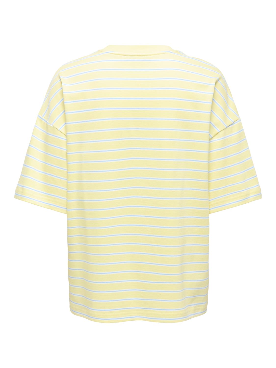 PGLISA STRIPE S/S TOP JRS - 3