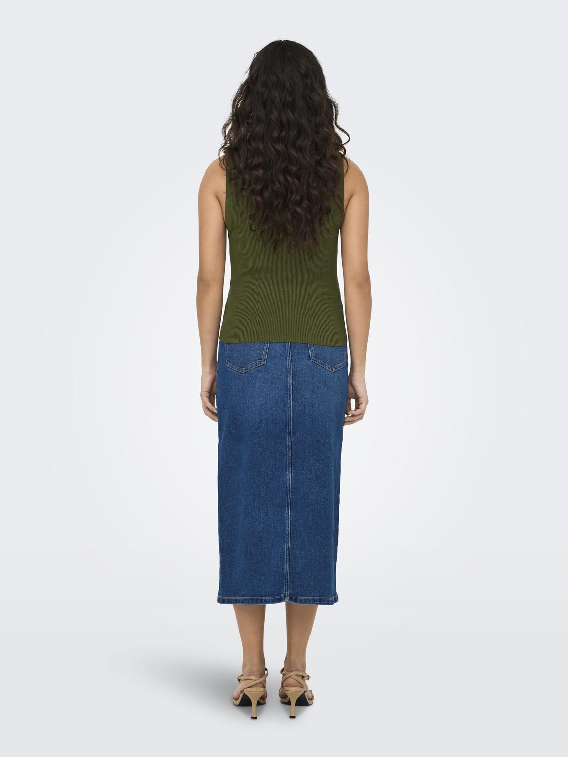 JDYNANNA S/L COLLAR TOP KNT - 2