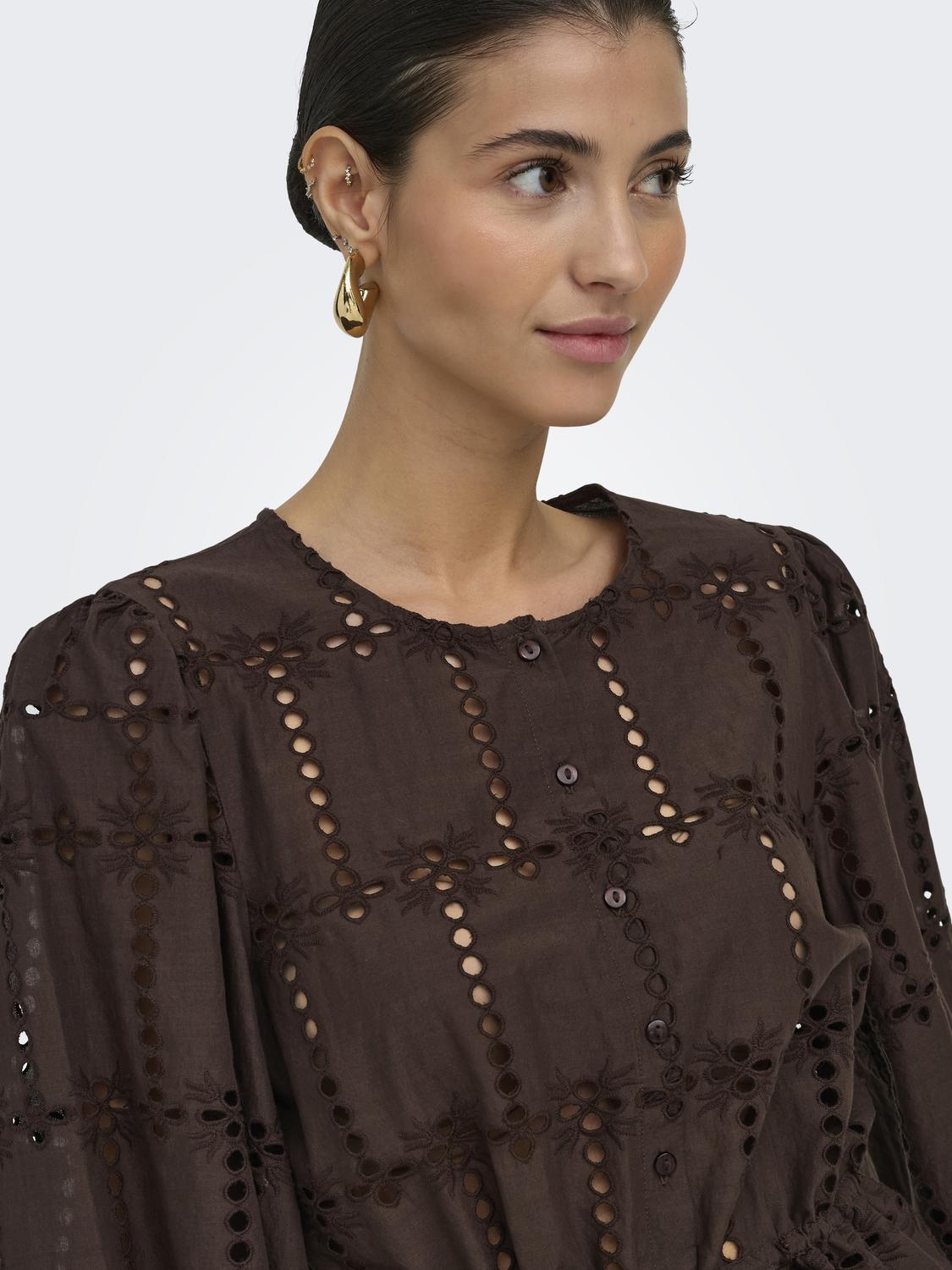 JDYJOJO 3/4 ANGLAISE SHIRT WVN - 4