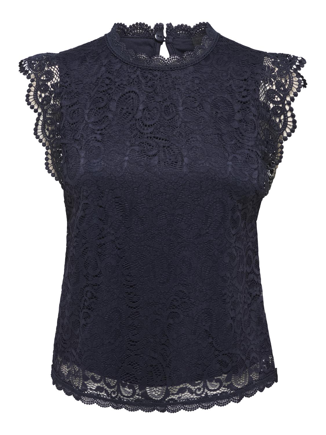 JDYLOTAS S/L LACE TOP JRS NOOS