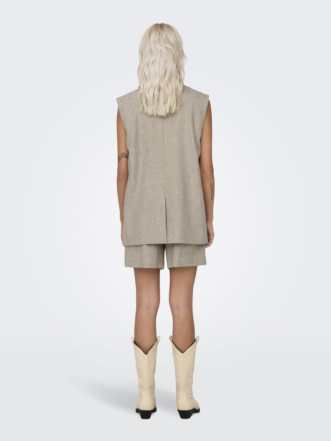 ONLLINDA S/L MEL OVERSIZE WAISTCOAT TLR - 2