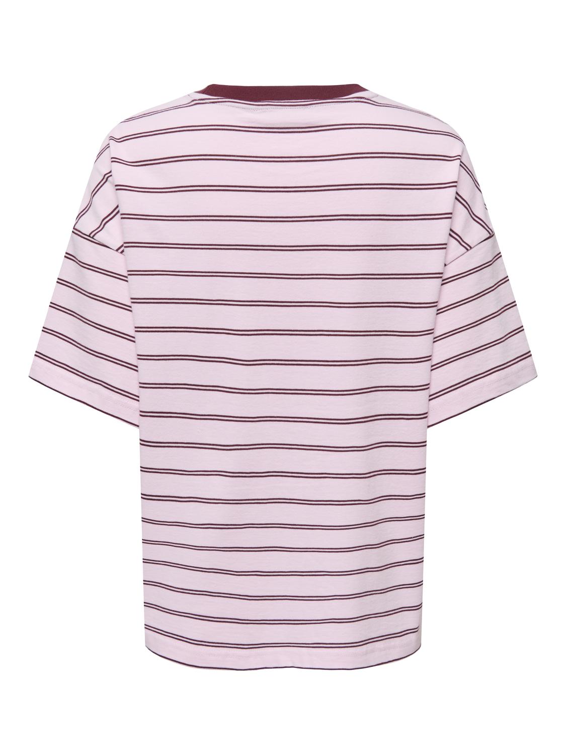 PGLISA STRIPE S/S TOP JRS - 3