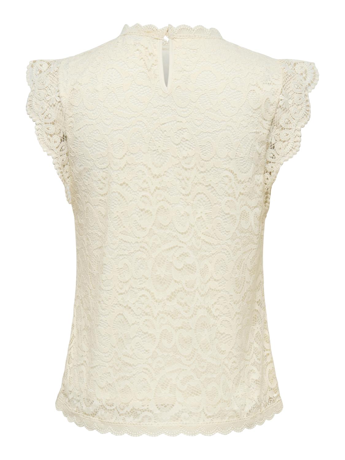 JDYLOTAS S/L LACE TOP JRS NOOS - 7