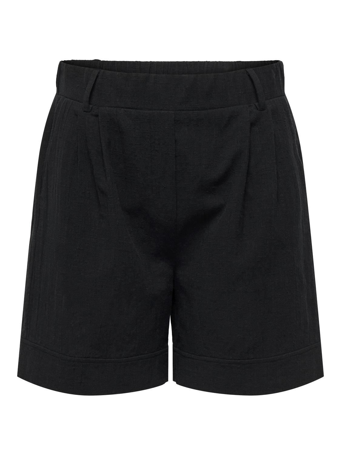 PGTIZANA Shorts mit Fronttasche im Loose-Fit-Stil