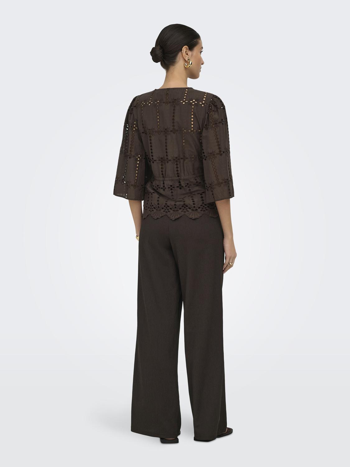 JDYJOJO 3/4 ANGLAISE SHIRT WVN - 2