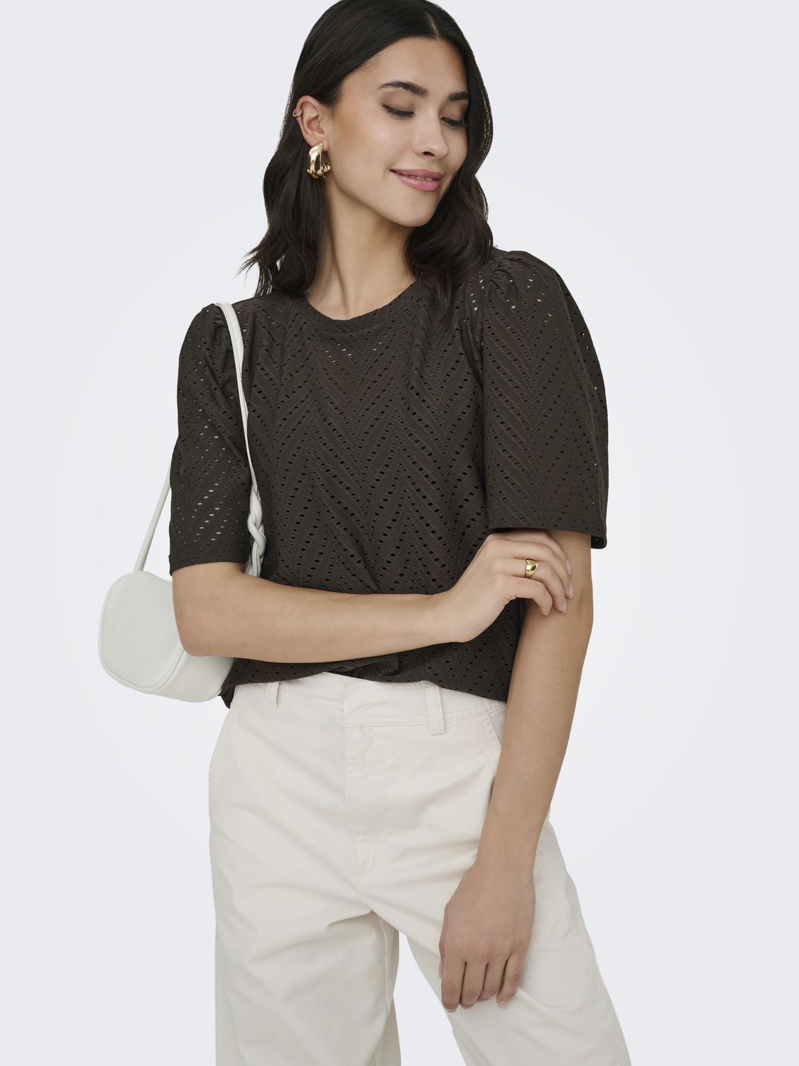JDYCARLA CATHINKA S/S TOP JRS NOOS