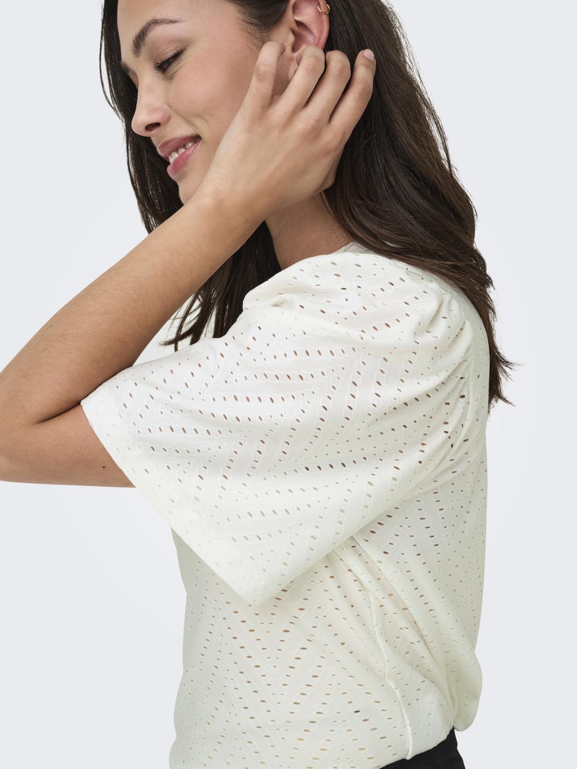 JDYCARLA CATHINKA S/S TOP JRS NOOS