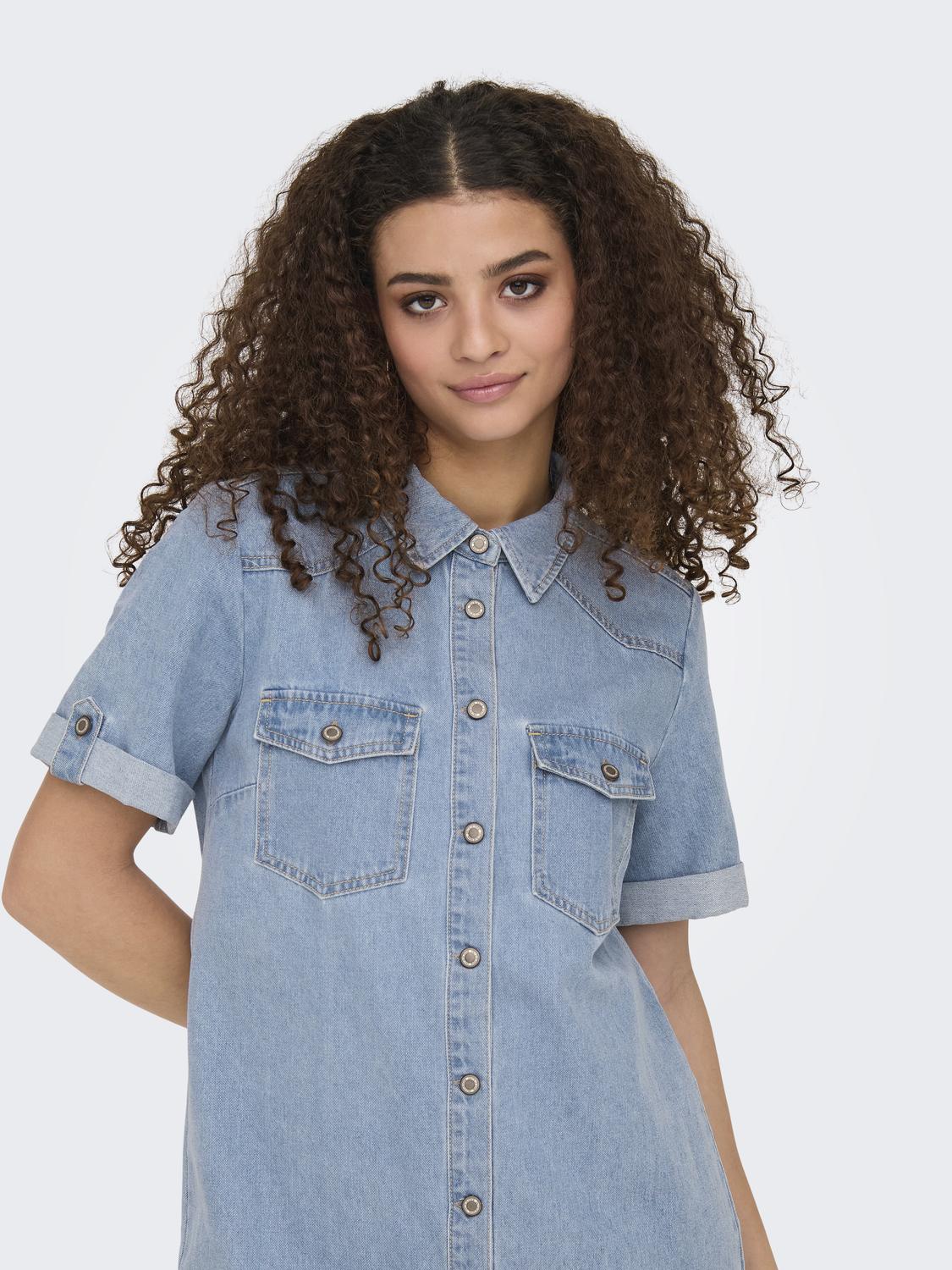 ONLLISA S/S DNM DRESS GUA NOOS - 4