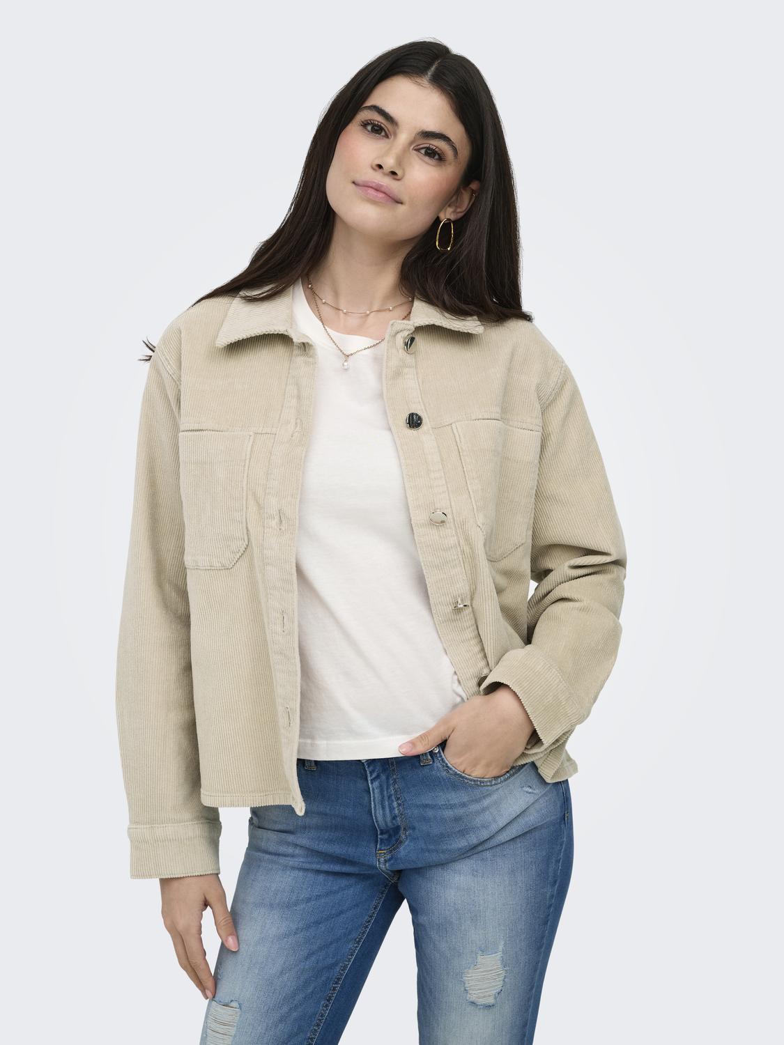 ONLMIRA-GLOBAL L/S CORD SHIRT PNT - 5