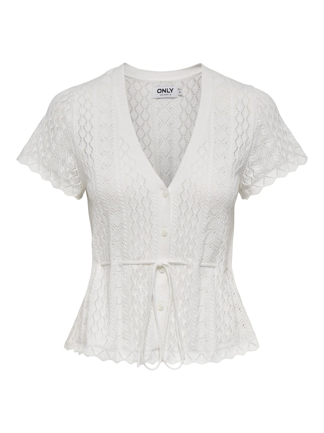 PGNORA S/S CARDIGAN KNT