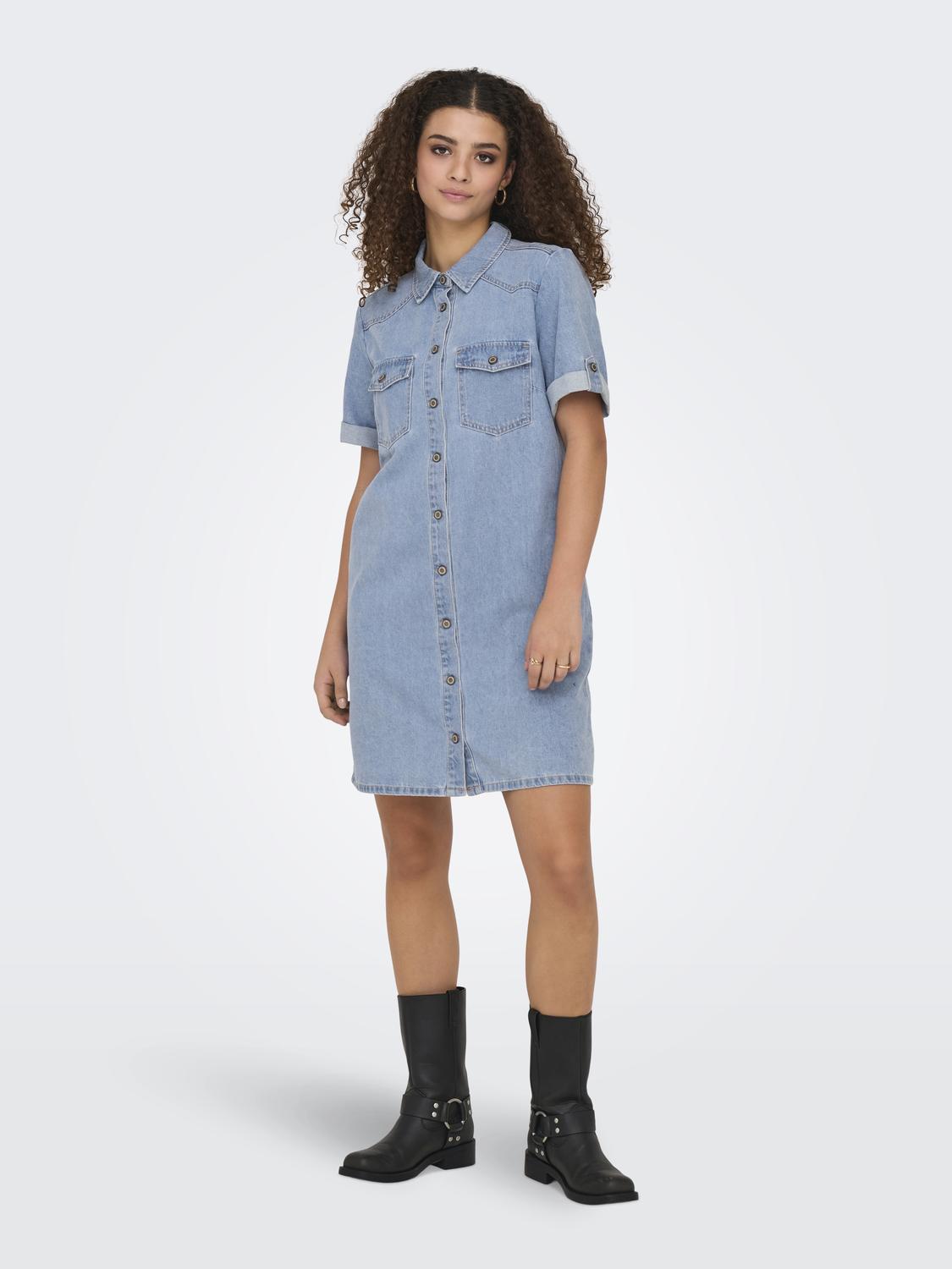 ONLLISA S/S DNM DRESS GUA NOOS - 6