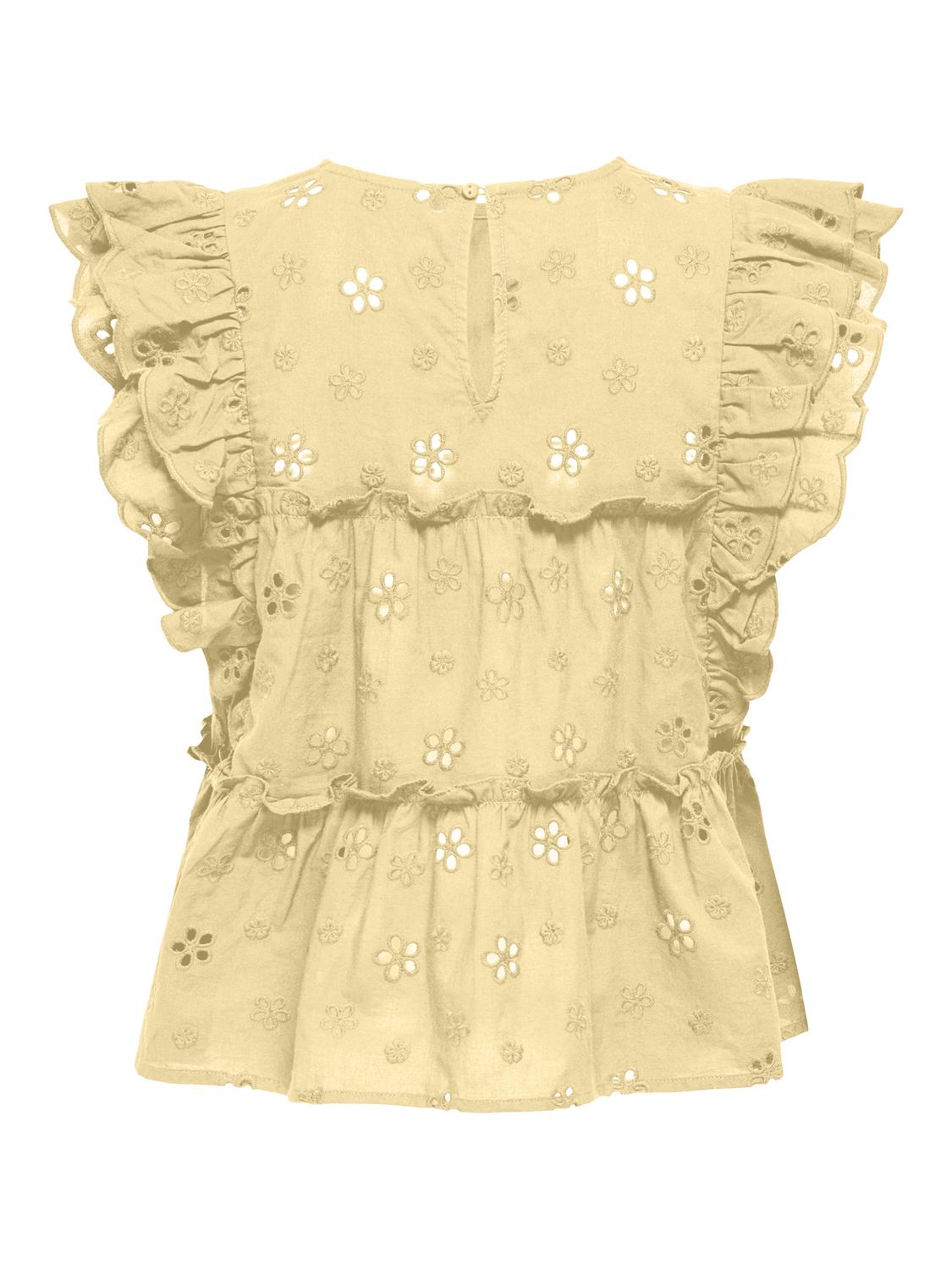 STUATHEA Feminin Top Tank Top med kvartknaplukning