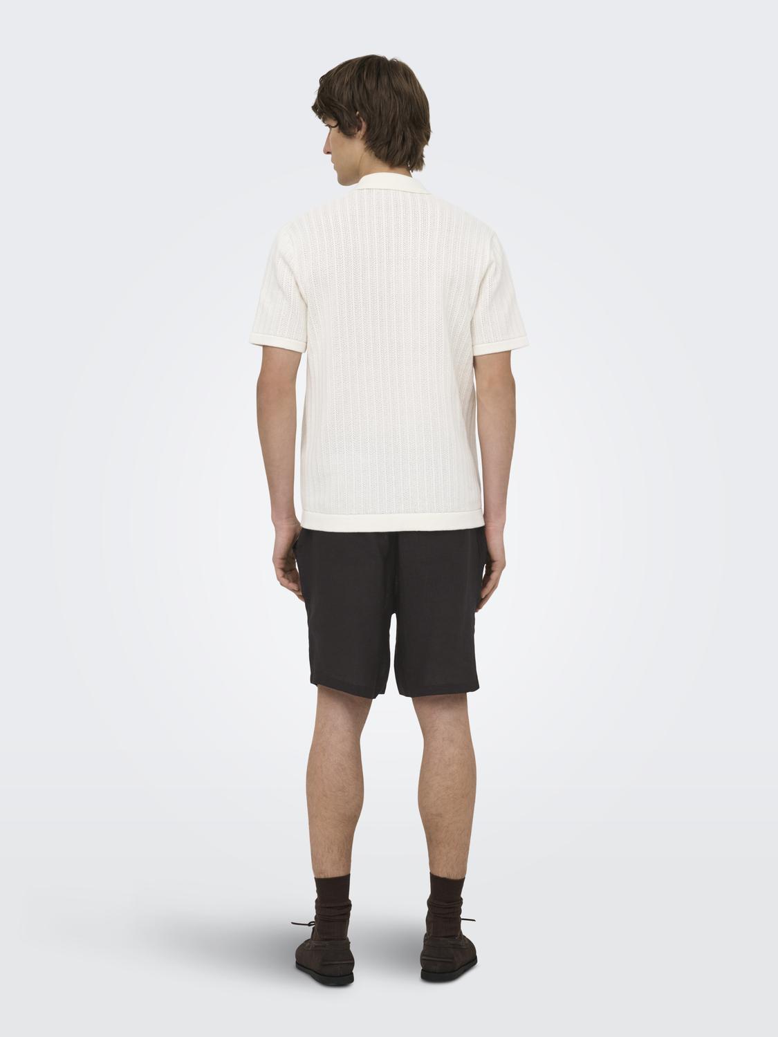 ONSLAURENCE LINEN BLEND SHORTS NOOS