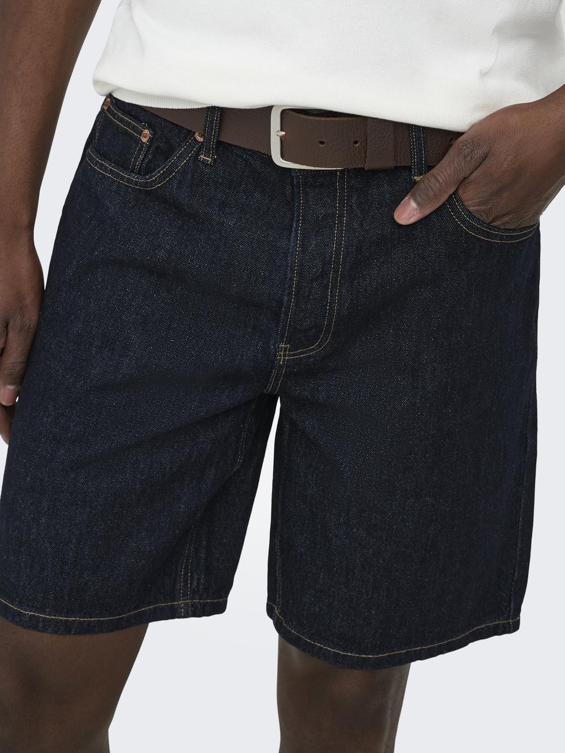 ONSEDGE RINSE 6496 AZG DNM SHORTS NOOS - 5