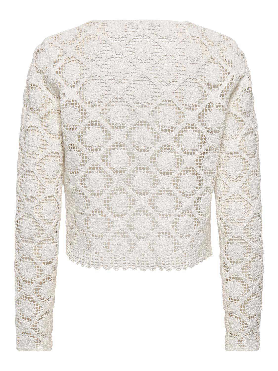 STUVIONA L/S CROCHET JACKET KNT - 3