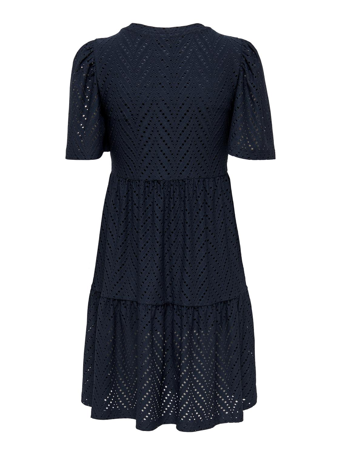 JDYCARLA CATHINKA S/S DRESS JRS NOOS - 7