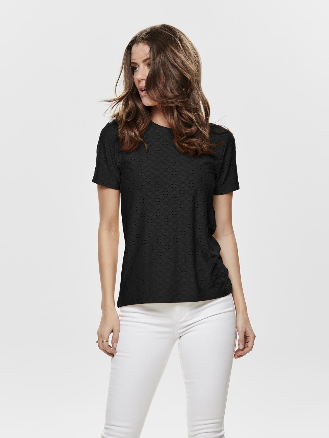 JDYCATHINKA S/S TAG TOP JRS NOOS