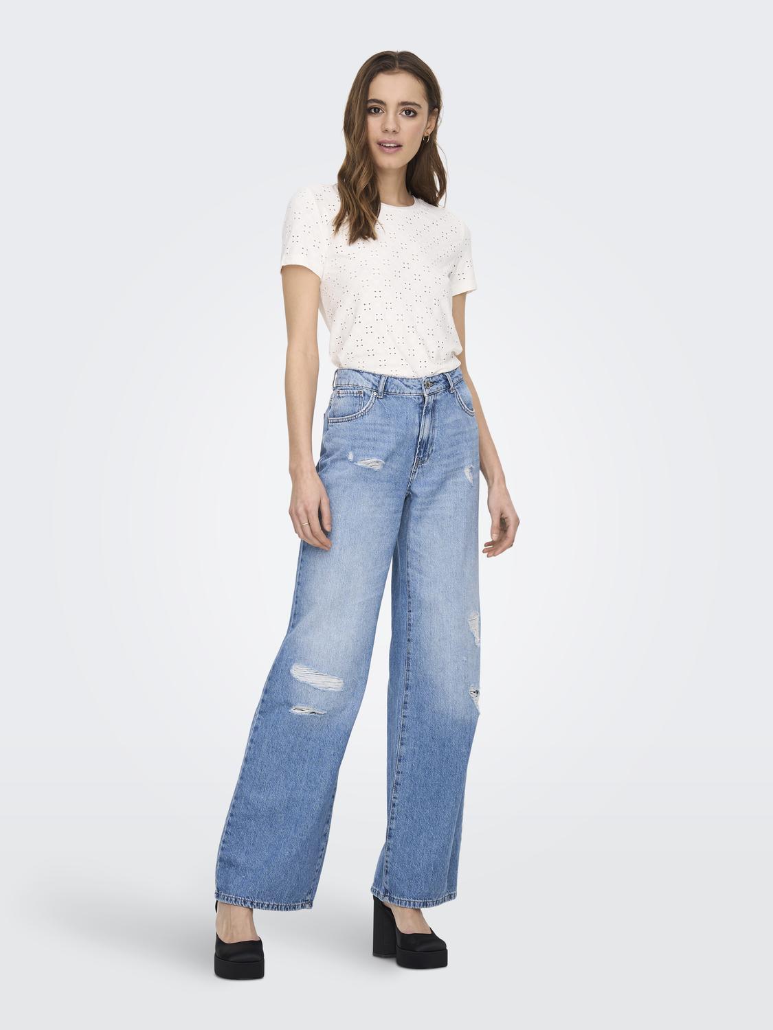 JDYCATHINKA S/S TAG TOP JRS NOOS