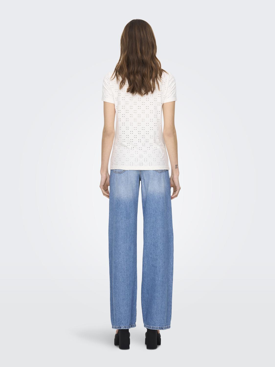 JDYCATHINKA S/S TAG TOP JRS NOOS