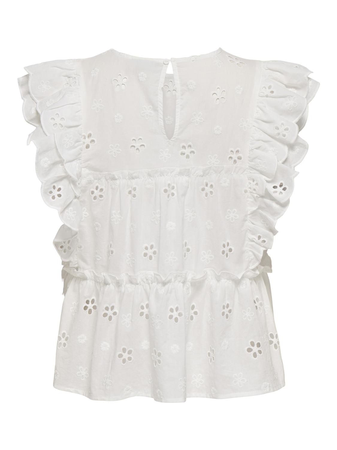 STUATHEA Feminin topp singlet med kvart knapp lukking - 2