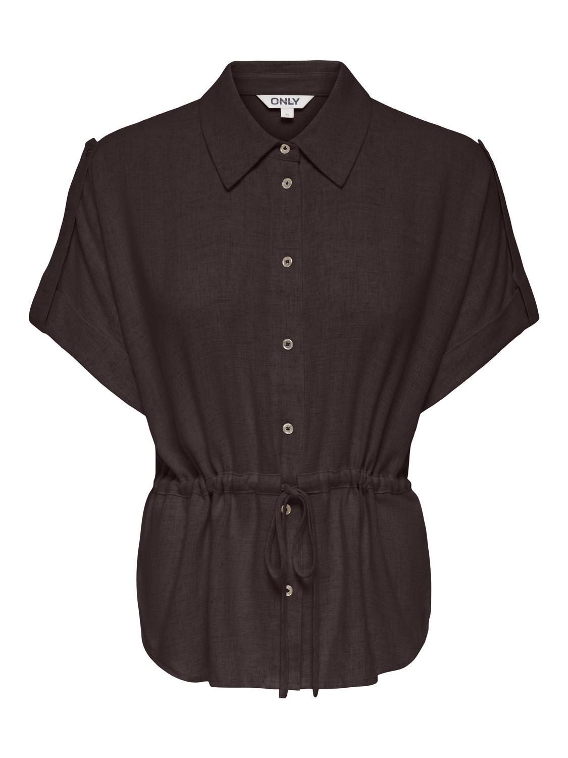 ONLSIESTA SS LIN BL UTILITY SHIRT PNT OS
